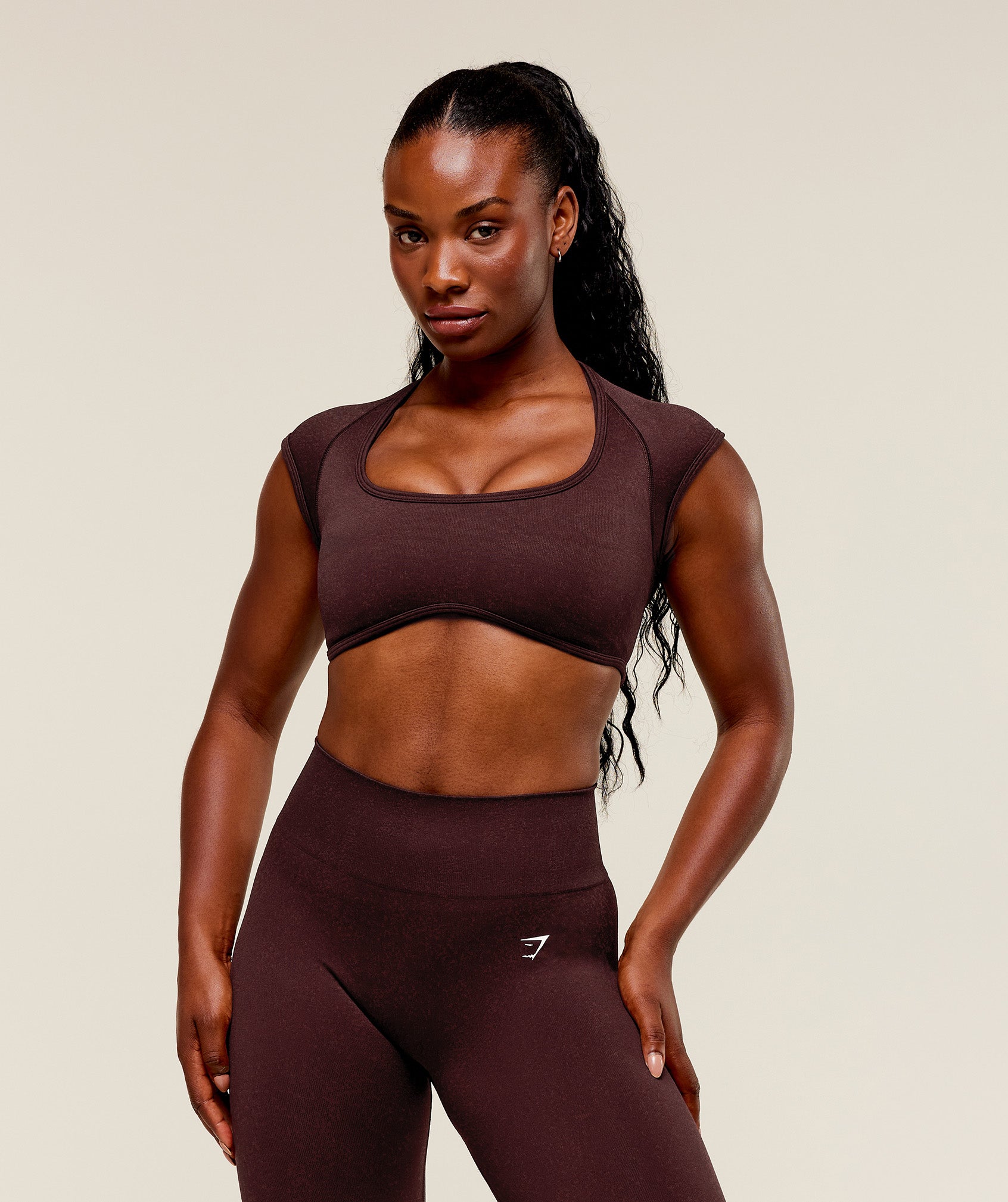 Adapt Fleck x Whitney Short Sleeve Crop Top